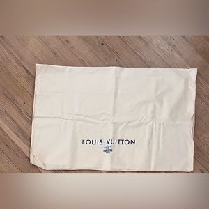 Large Louis Vuitton Dust Bag Keepall Luggage LV